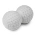 Массажный мяч  Hop-Sport HS-A190DMB EVA 190 мм двойной серый - фото №2